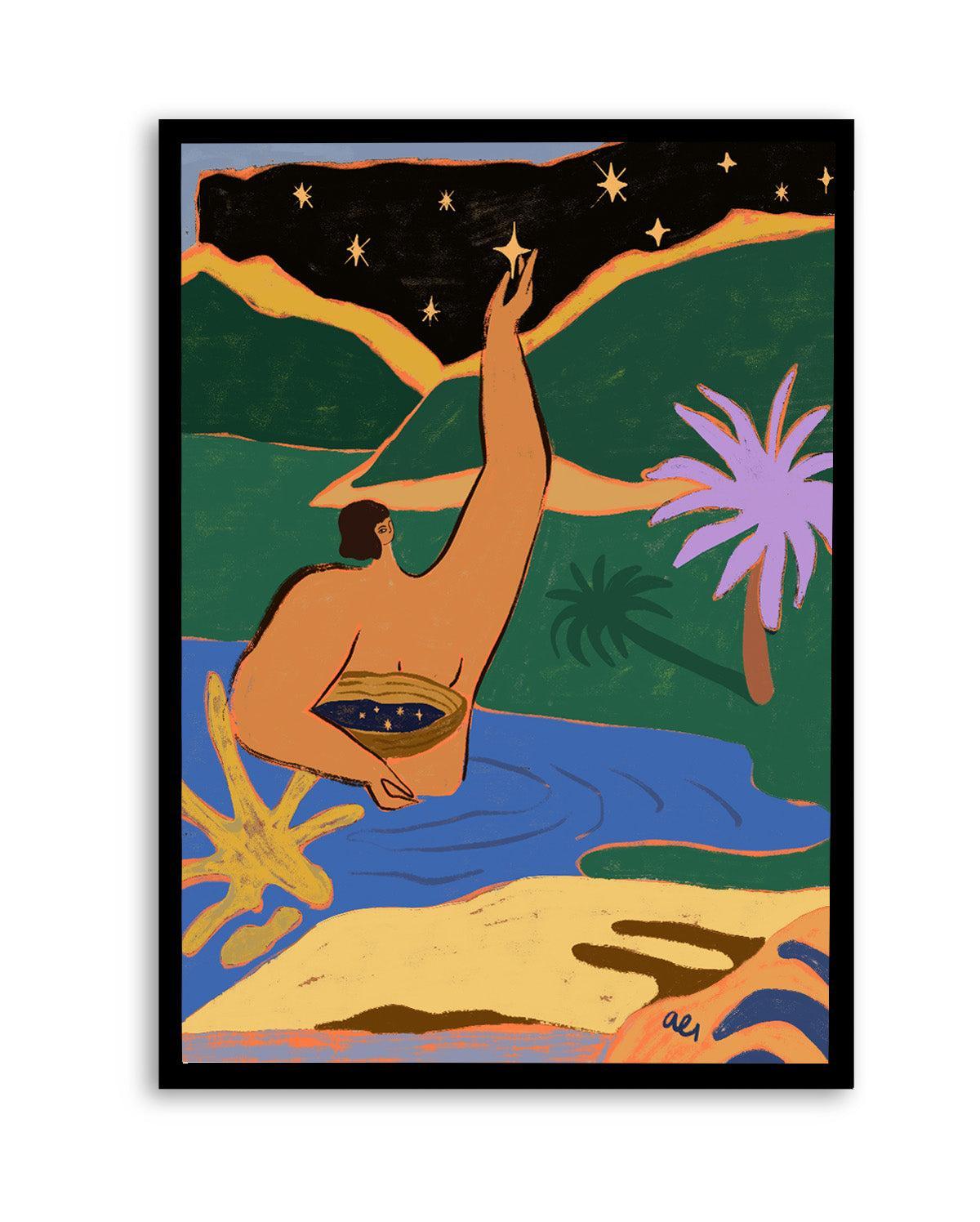 Gathering Stars by Arty Guava | Art Print from Olive et Oriel where you can shop wallpaper and artworks online