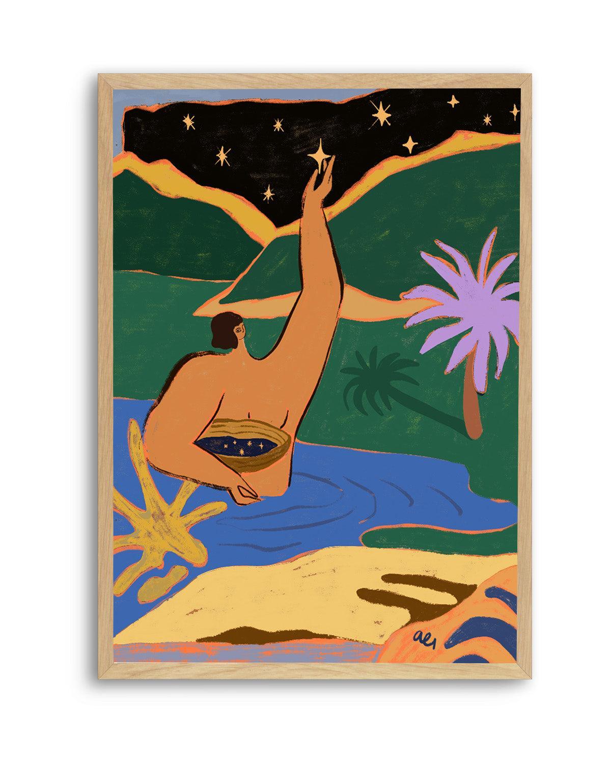 Gathering Stars by Arty Guava | Art Print from Olive et Oriel where you can shop wallpaper and artworks online