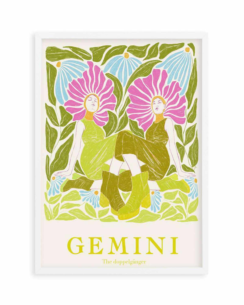 Gemini By Jenny Liz Rome Art Print