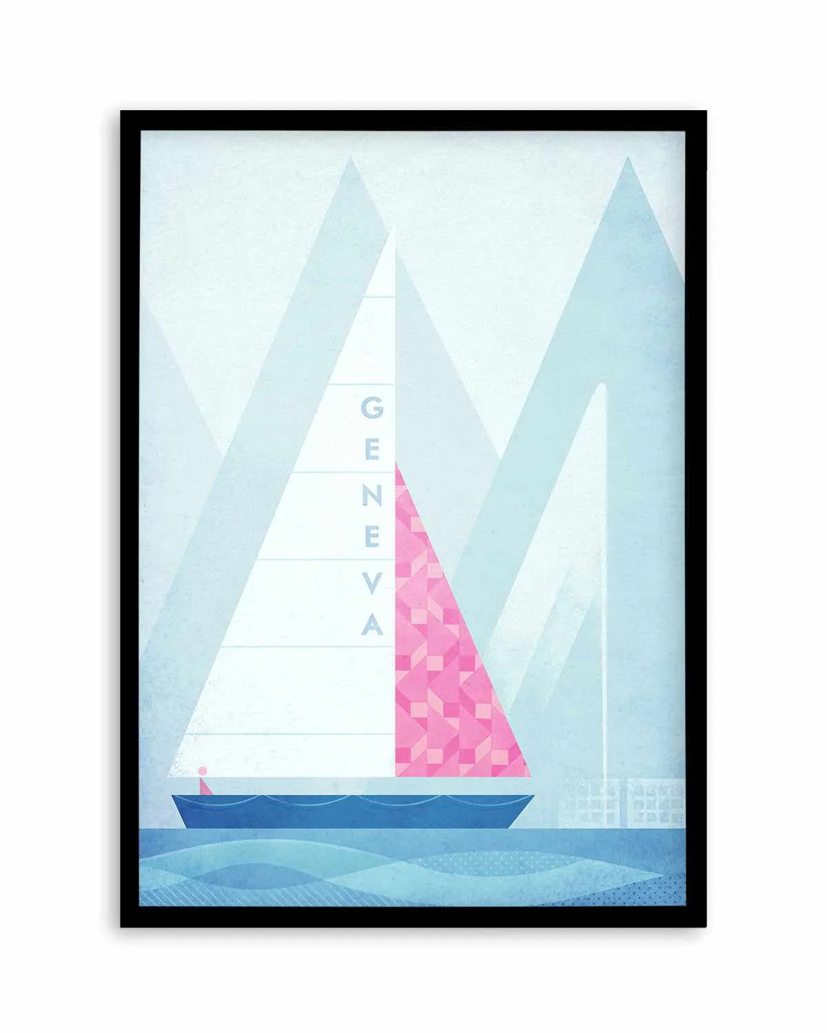 Geneva by Henry Rivers Art Print from Olive et Oriel where you can shop wallpaper and artworks online