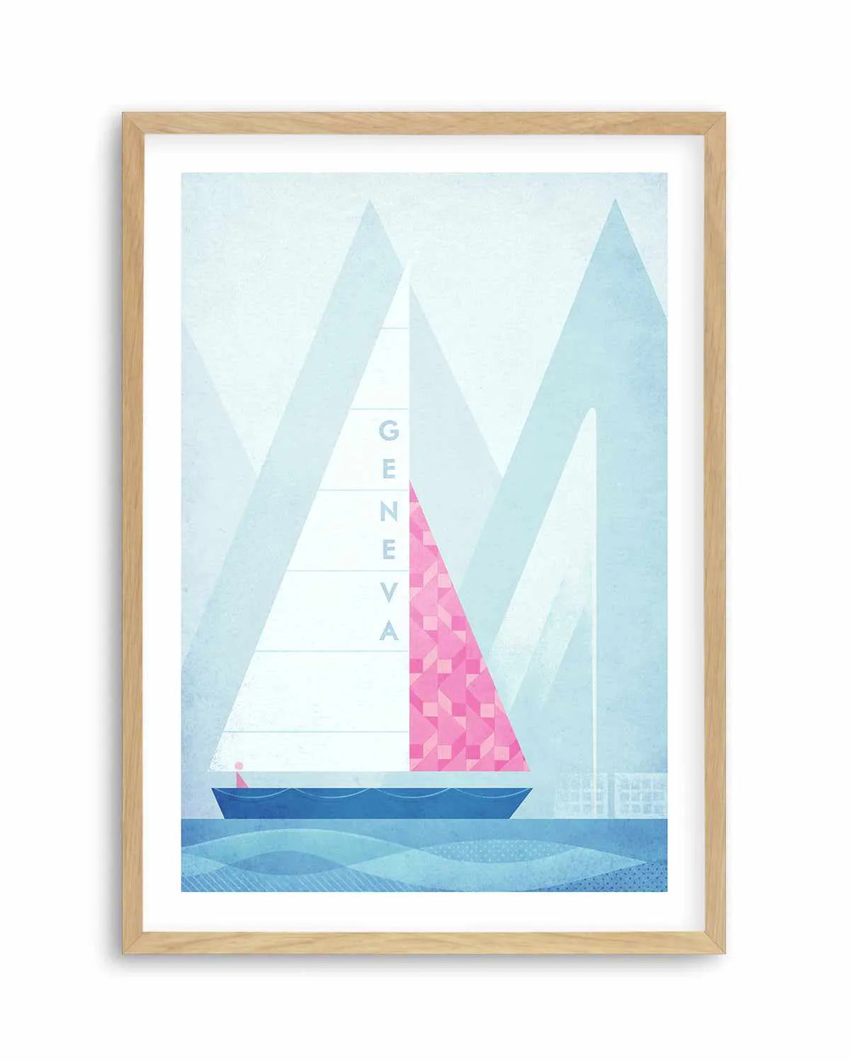 Geneva by Henry Rivers Art Print from Olive et Oriel where you can shop wallpaper and artworks online