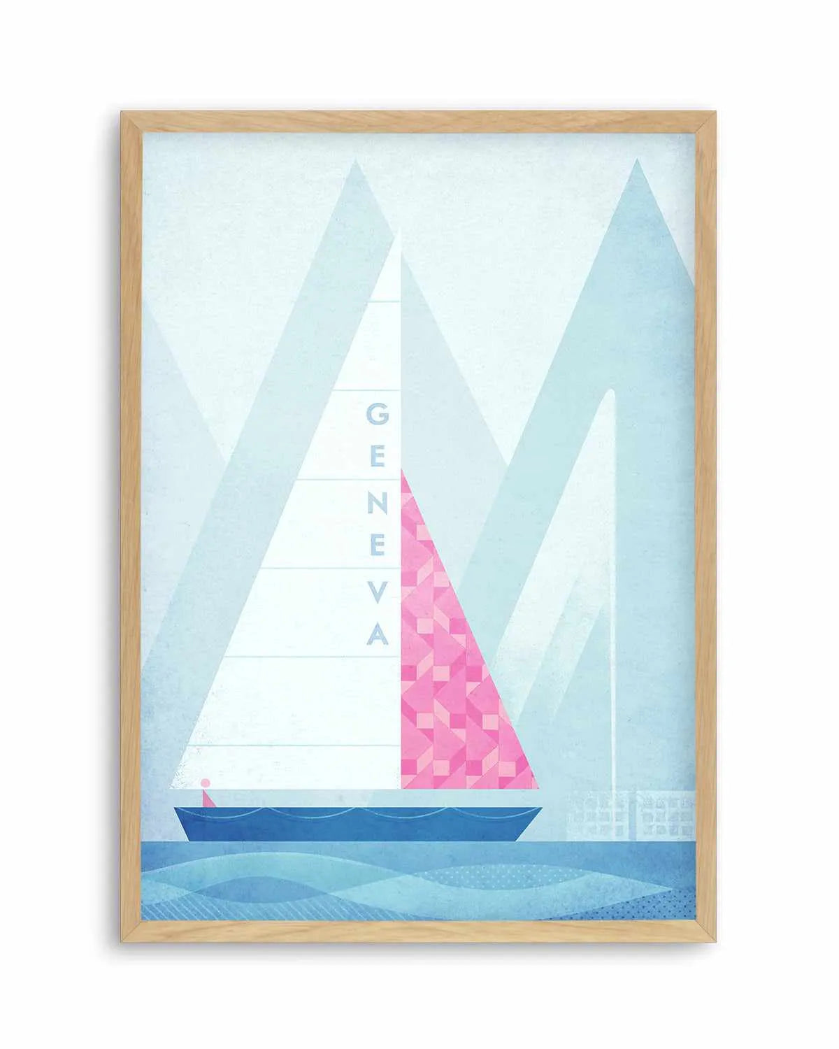 Geneva by Henry Rivers Art Print from Olive et Oriel where you can shop wallpaper and artworks online