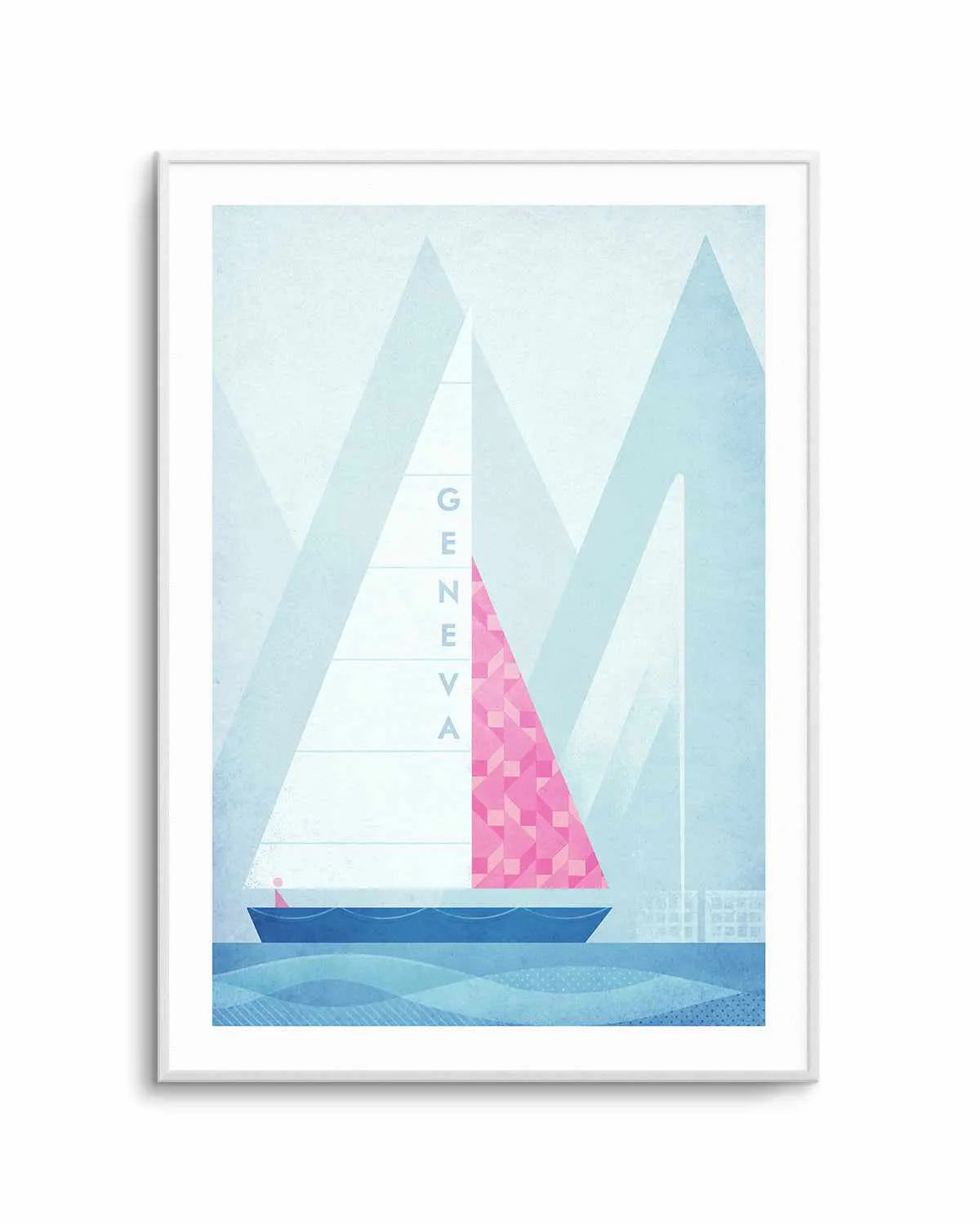 Geneva by Henry Rivers Art Print from Olive et Oriel where you can shop wallpaper and artworks online