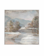 Gentle Valley | Framed Canvas Art Print