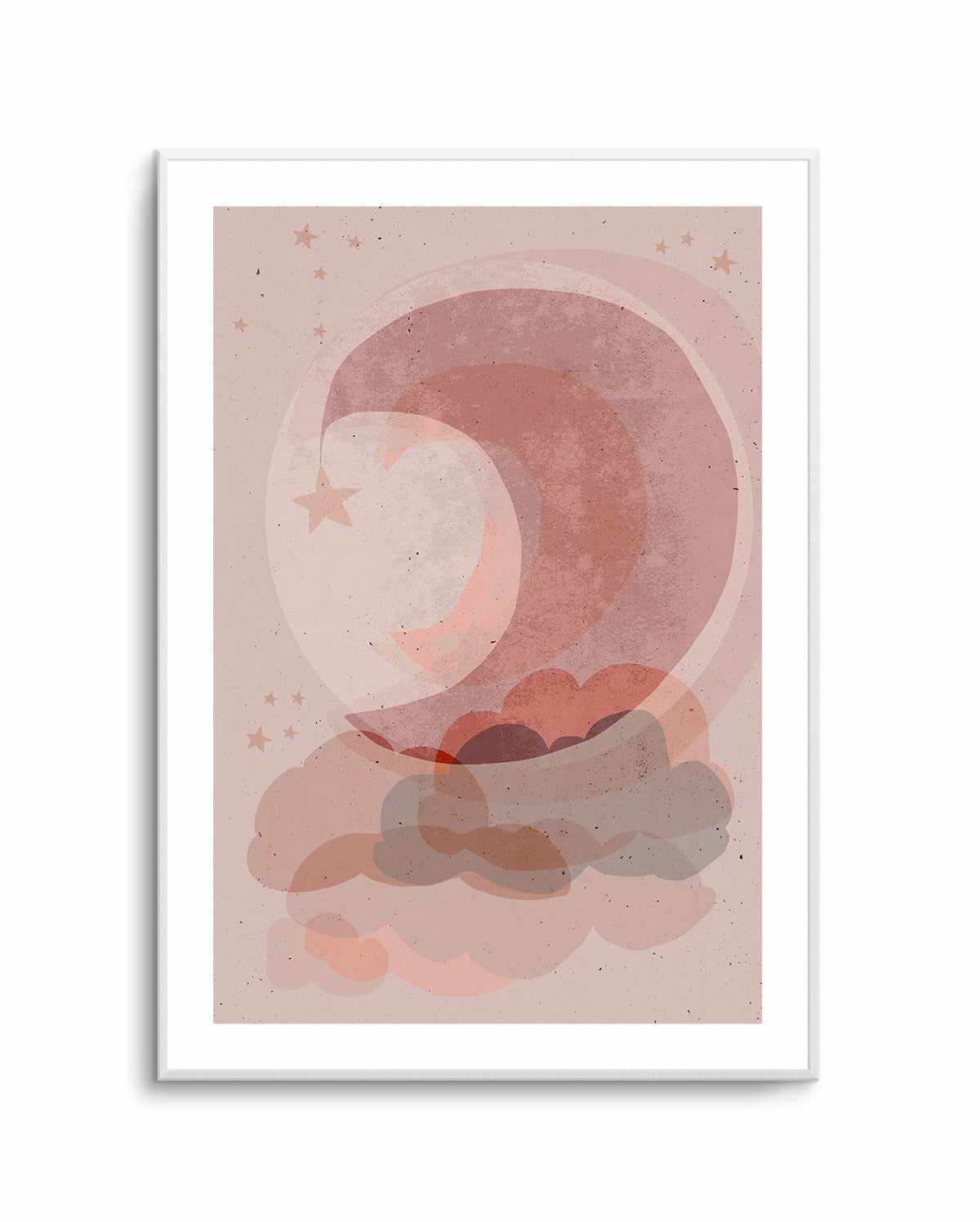 Gentle moon By Treechild | Art Print