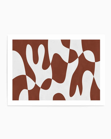 Geometric modern art 4 | Art Print from Olive et Oriel where you can shop wallpaper and artworks online