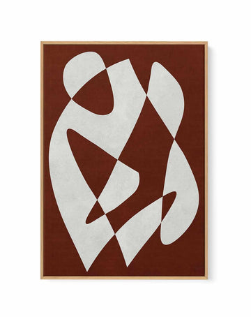 Geometric Modern Shapes 1 | Framed Canvas Art Print from Olive et Oriel where you can shop wallpaper and artworks online