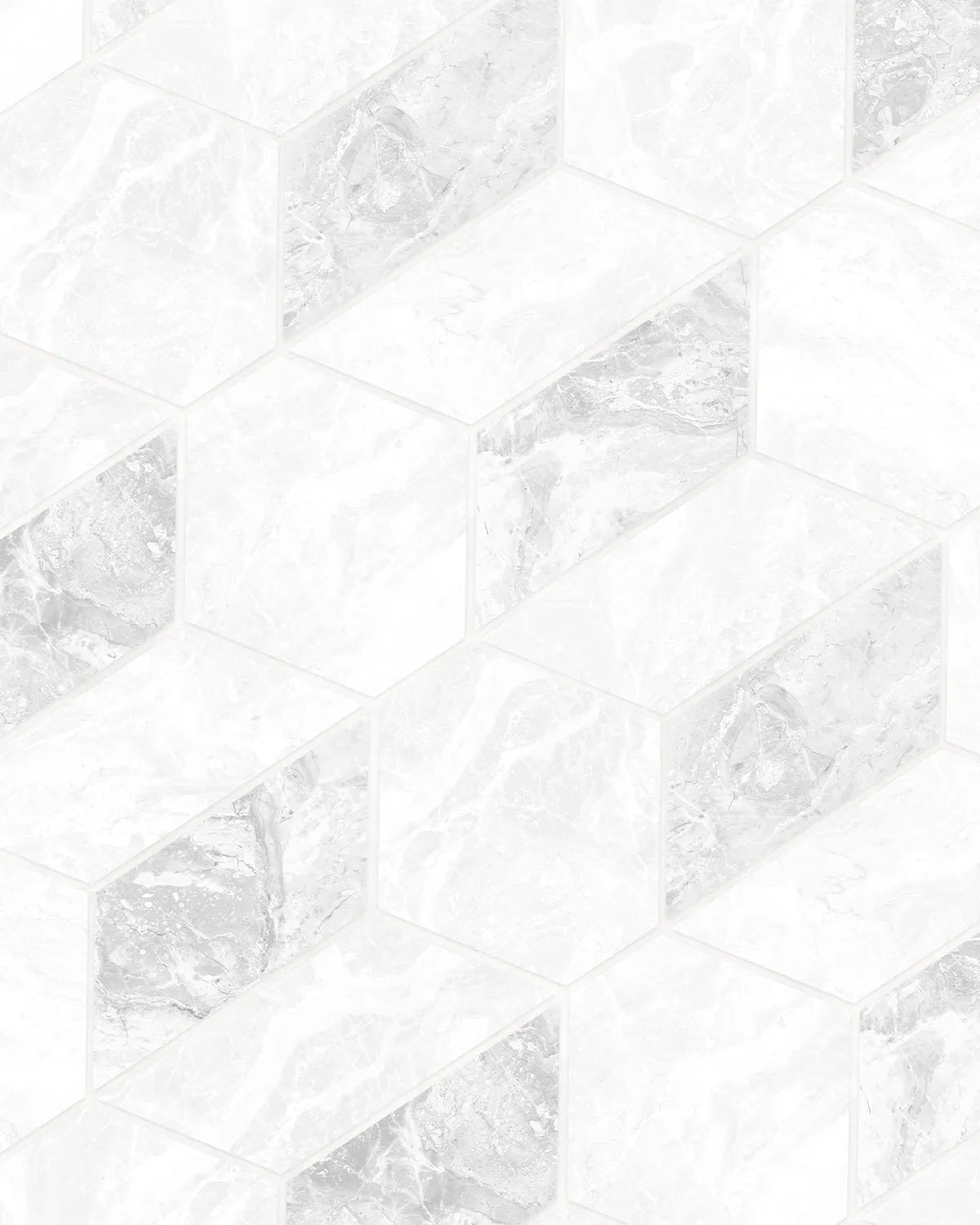 Geometric Marble Steps Wallpaper from Olive et Oriel where you can shop wallpaper and artworks online