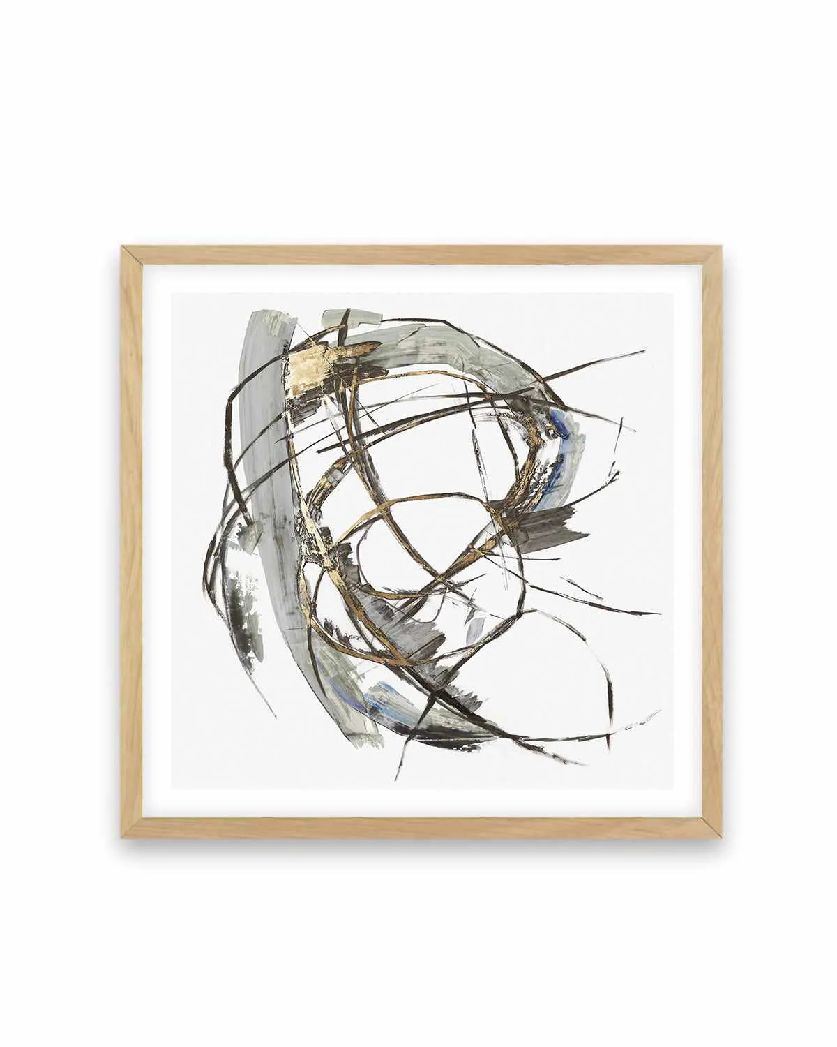 Gestural Gold I Art Print from Olive et Oriel where you can shop wallpaper and artworks online