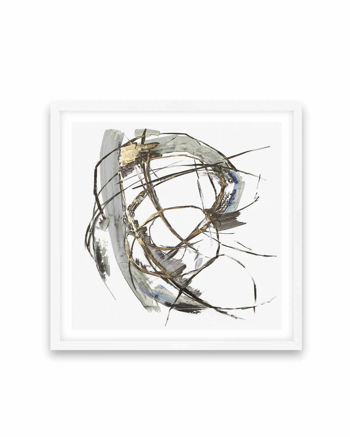Gestural Gold I Art Print from Olive et Oriel where you can shop wallpaper and artworks online
