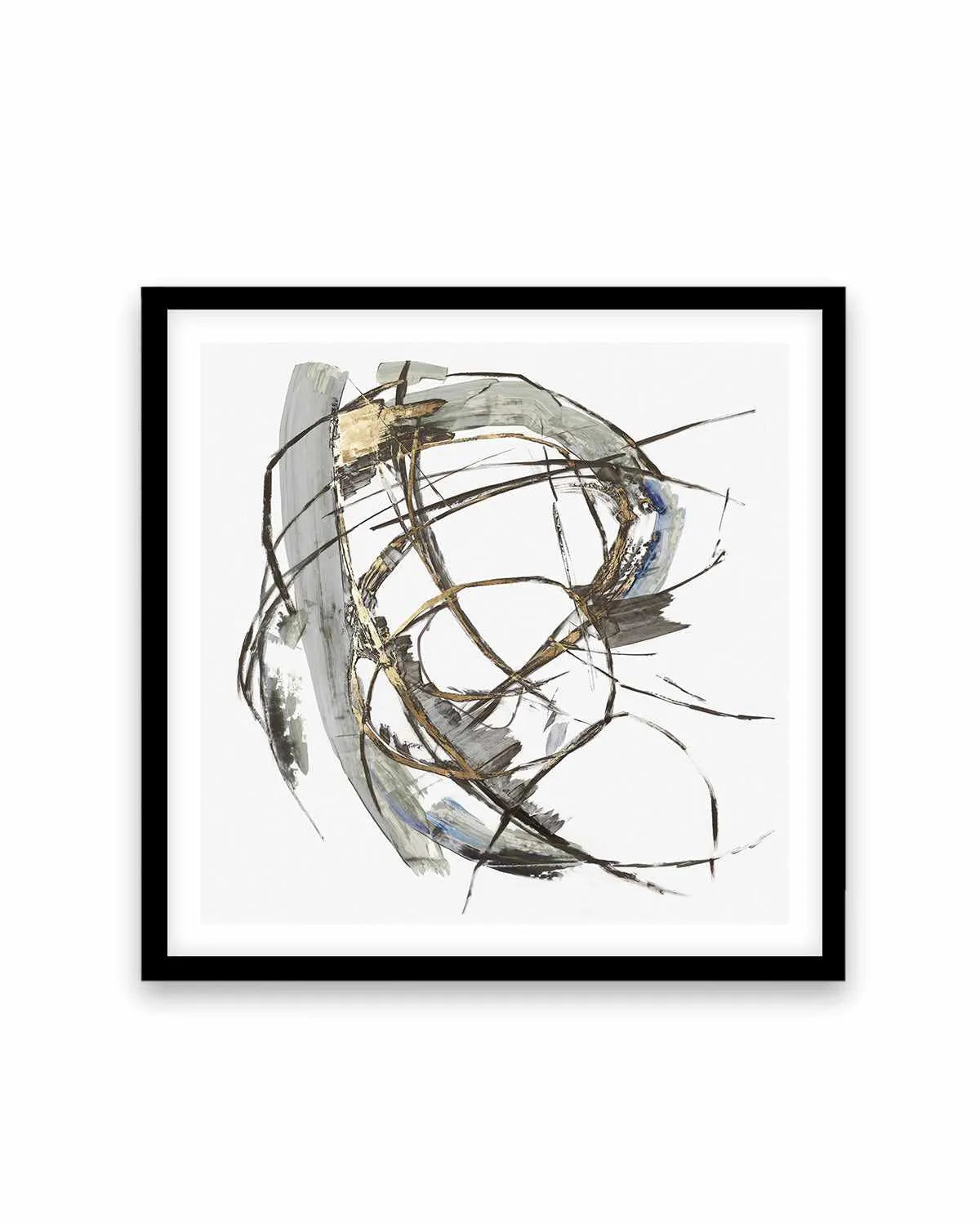 Gestural Gold I Art Print from Olive et Oriel where you can shop wallpaper and artworks online