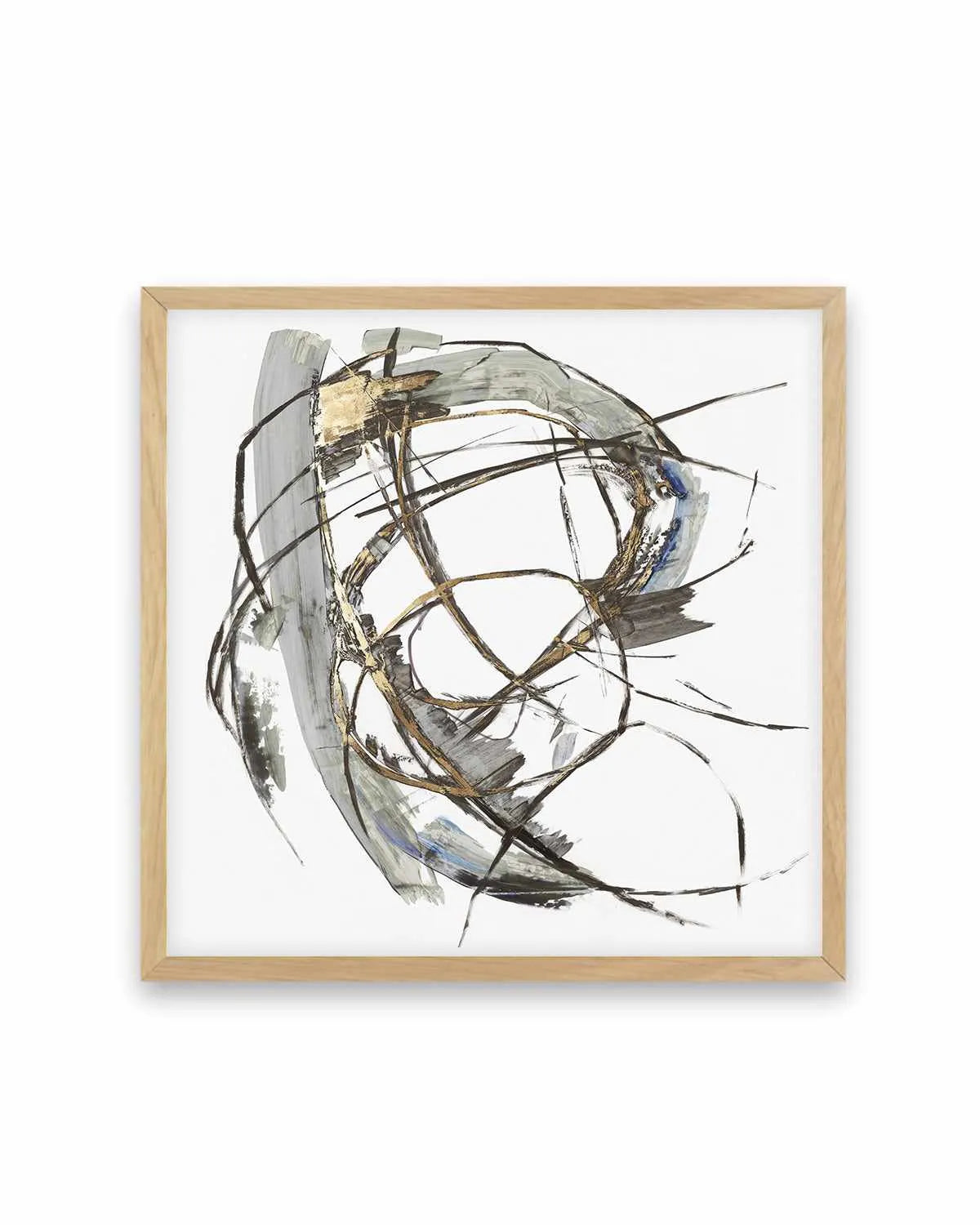 Gestural Gold I Art Print from Olive et Oriel where you can shop wallpaper and artworks online