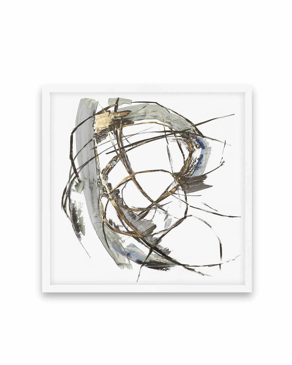 Gestural Gold I Art Print from Olive et Oriel where you can shop wallpaper and artworks online