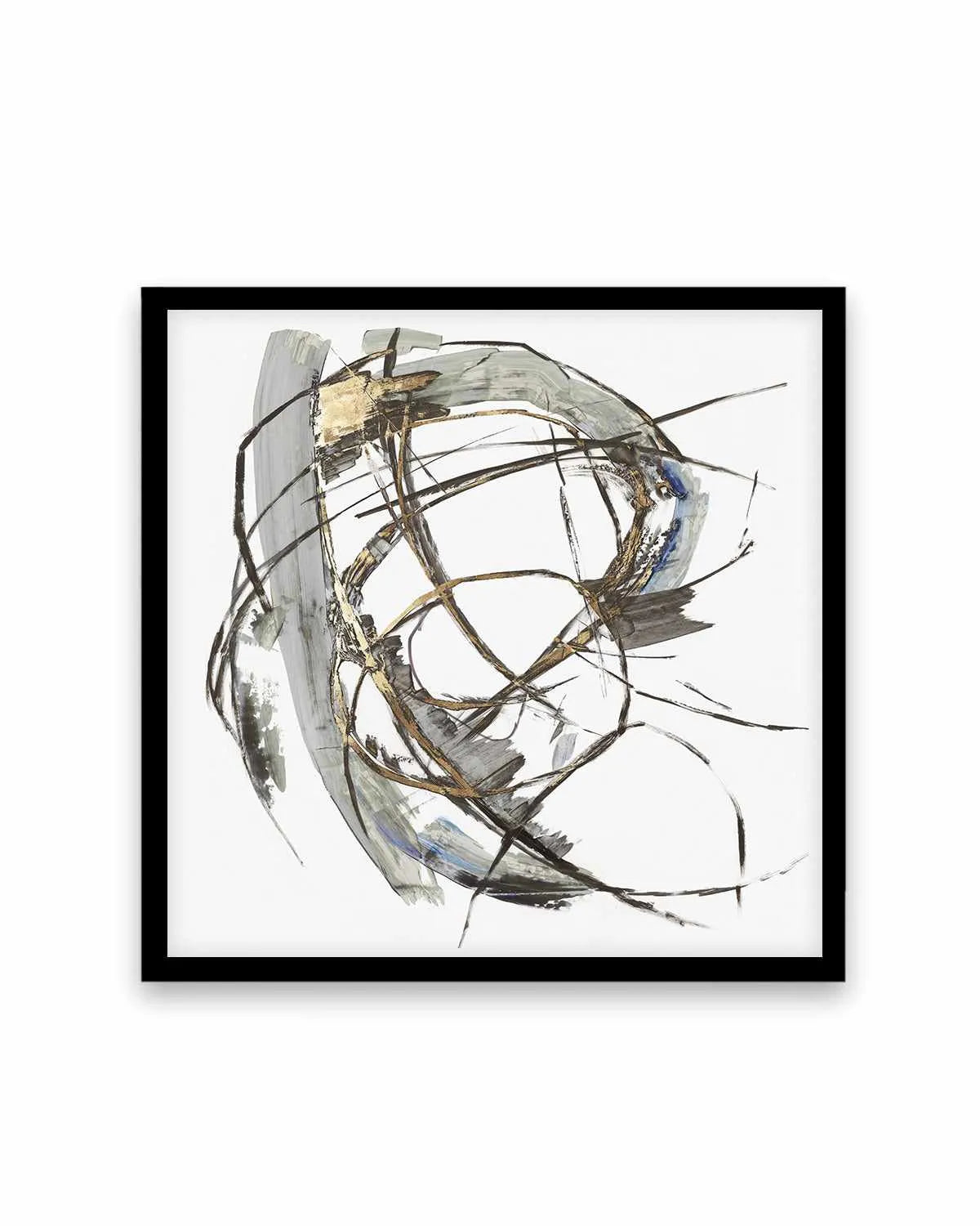 Gestural Gold I Art Print from Olive et Oriel where you can shop wallpaper and artworks online