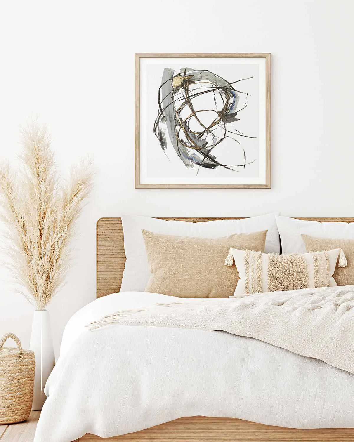 Gestural Gold I Art Print from Olive et Oriel where you can shop wallpaper and artworks online