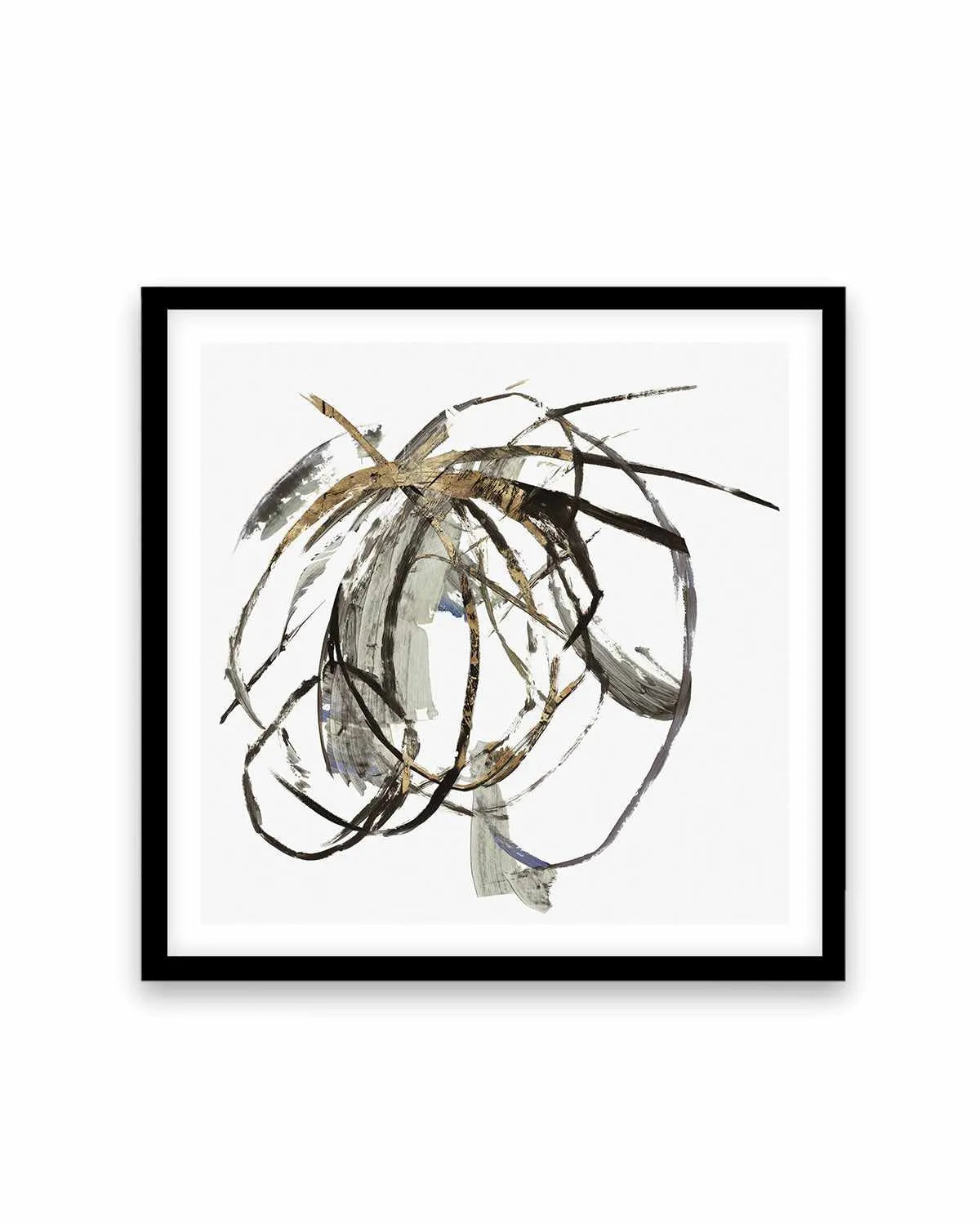 Gestural Gold II Art Print from Olive et Oriel where you can shop wallpaper and artworks online