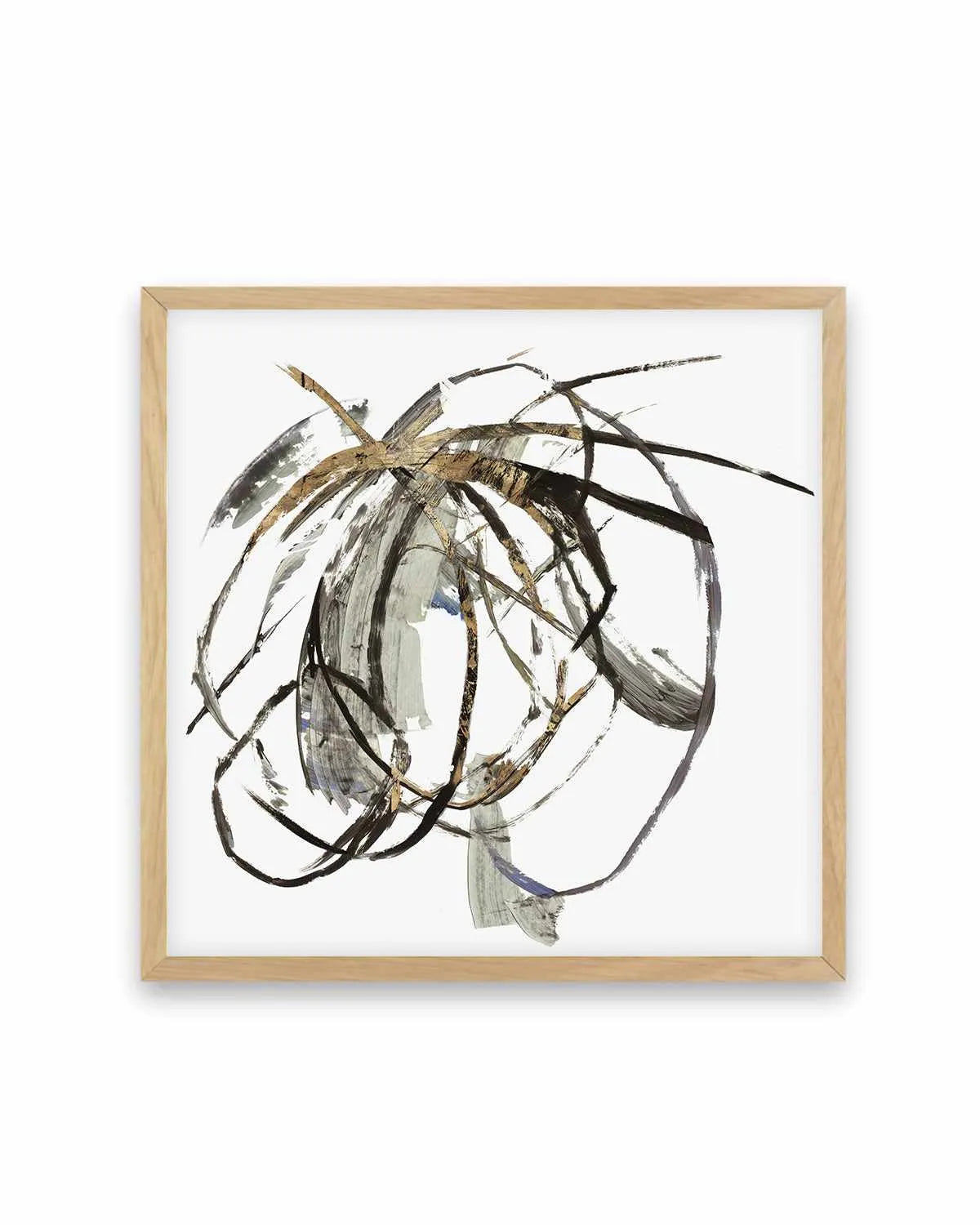 Gestural Gold II Art Print from Olive et Oriel where you can shop wallpaper and artworks online