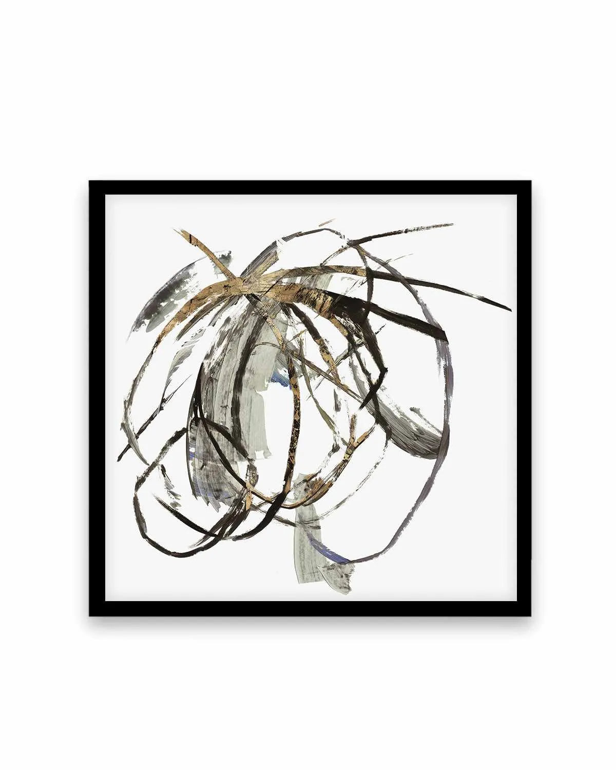 Gestural Gold II Art Print from Olive et Oriel where you can shop wallpaper and artworks online