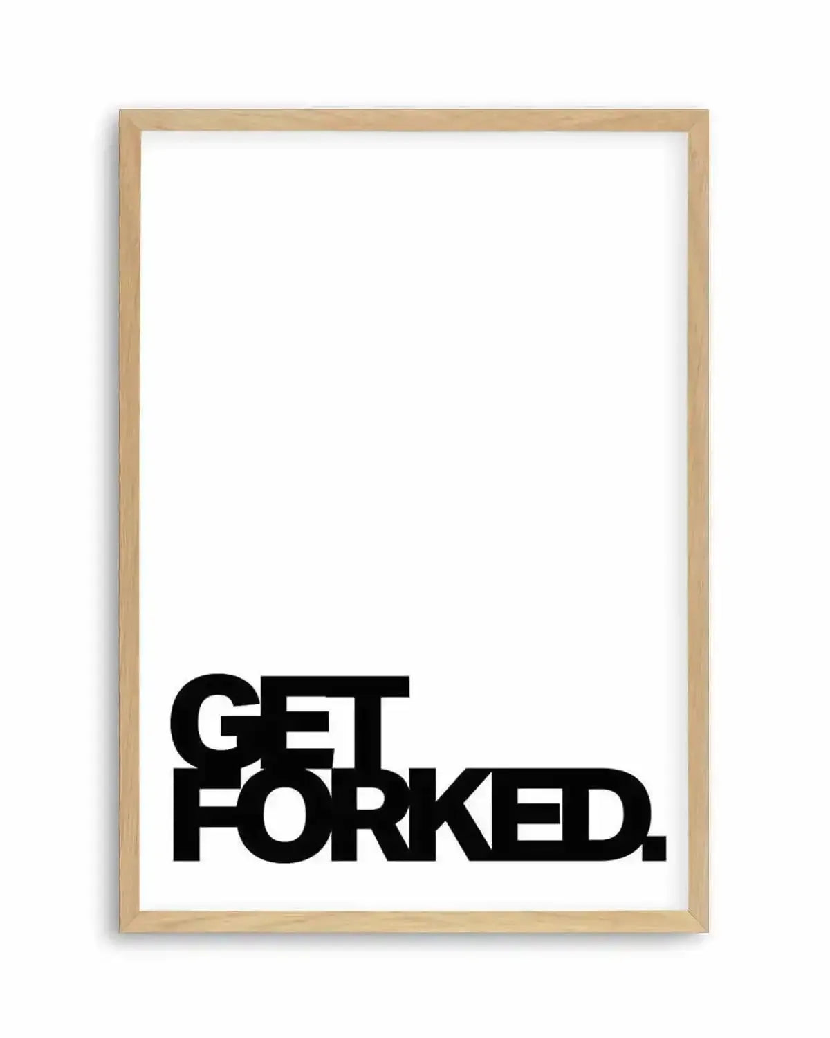 Get Forked Art Print from Olive et Oriel where you can shop wallpaper and artworks online