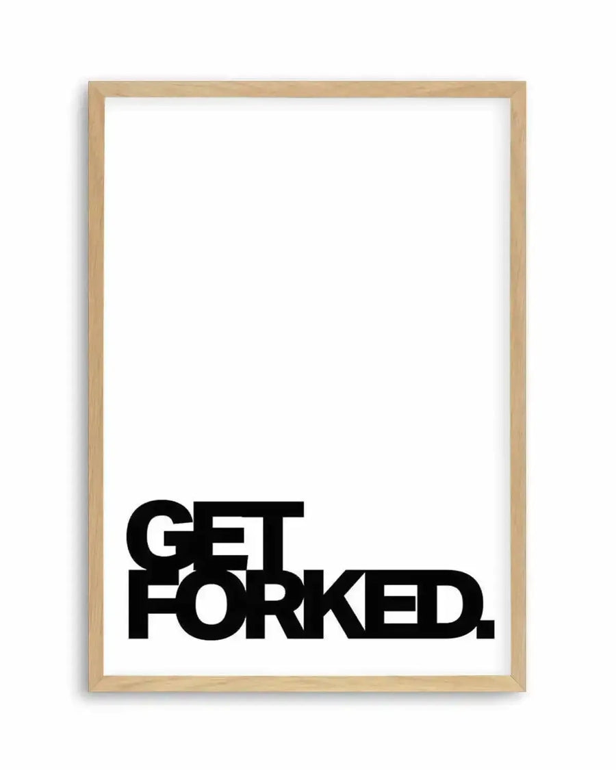 Get Forked Art Print from Olive et Oriel where you can shop wallpaper and artworks online