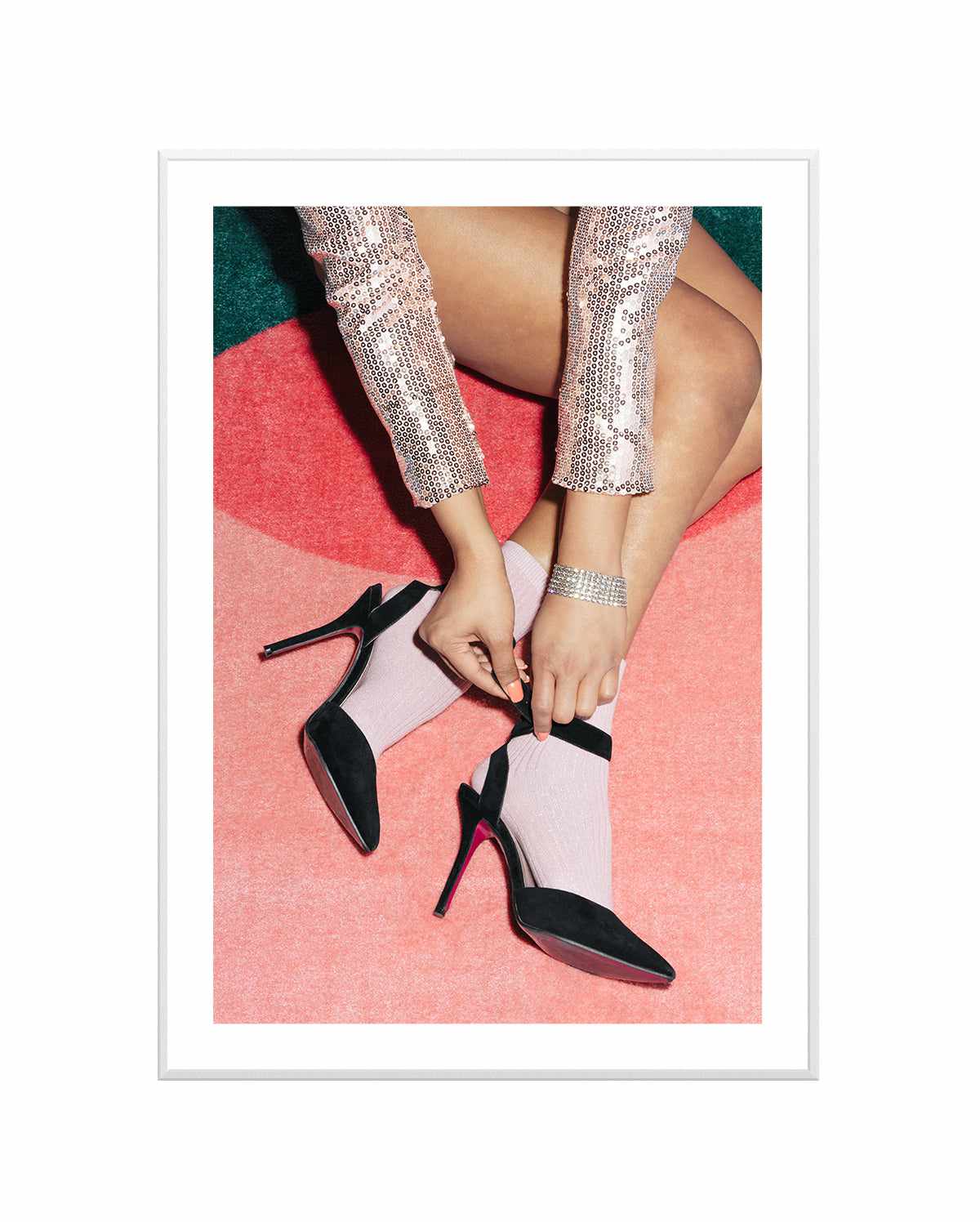 Getting Ready Pink By Studio III | Art Print