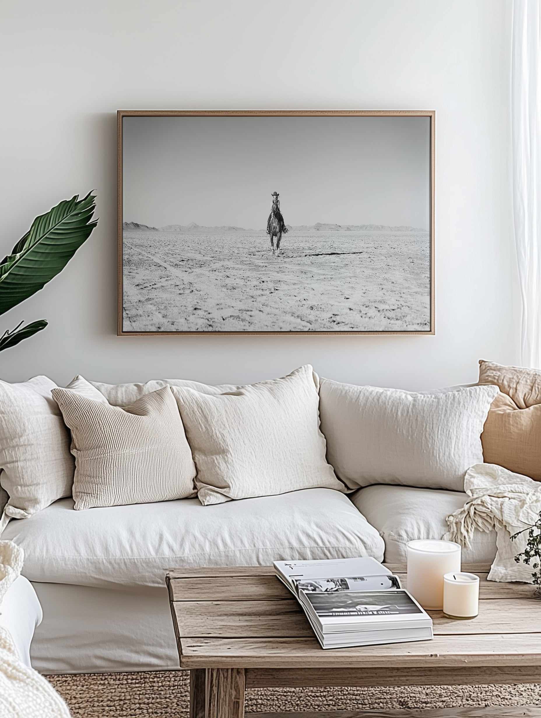 Giddyup by Rylee Olsen | Framed Canvas Art Print from Olive et Oriel where you can shop wallpaper and artworks online