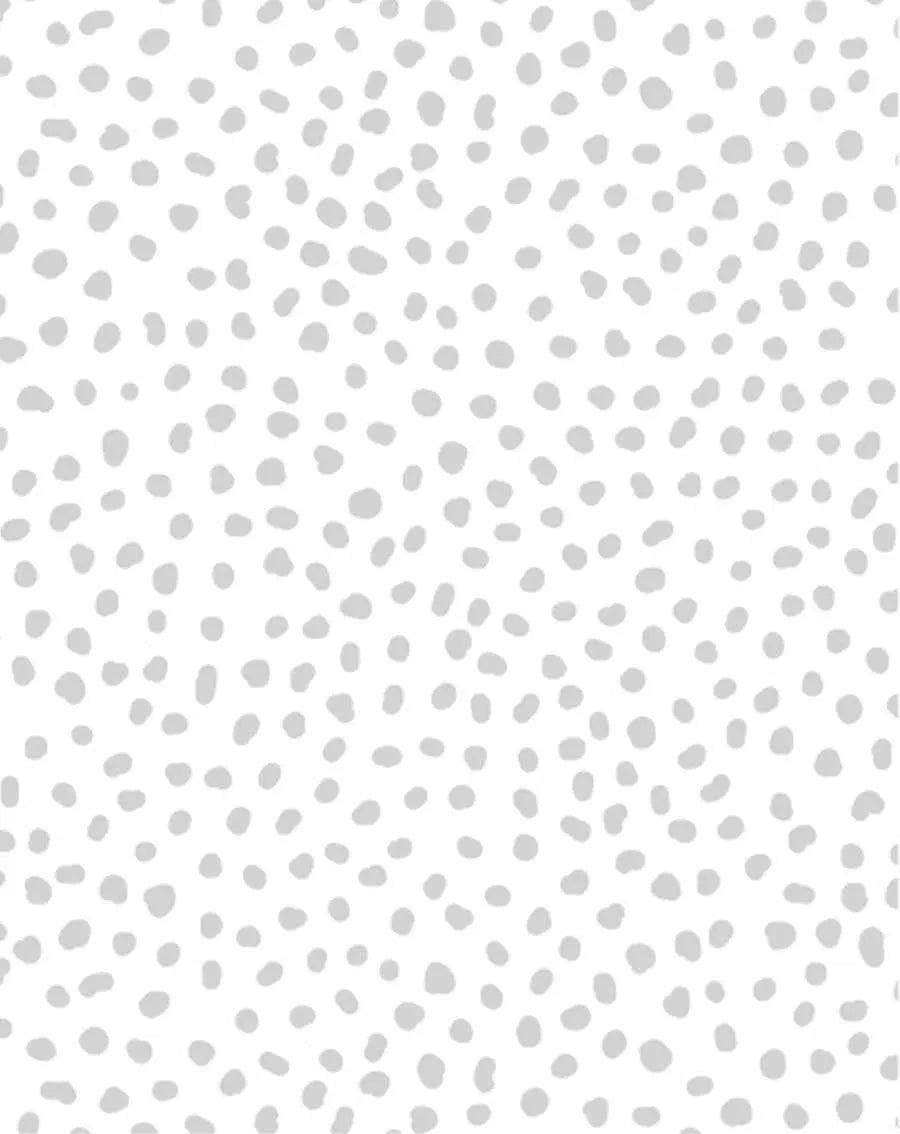 Gigi's Dots Wallpaper in Grey-Wallpaper-Buy Kids Removable Wallpaper Online Our Custom Made Children‚àö¬¢‚Äö√á¬®‚Äö√ë¬¢s Wallpapers Are A Fun Way To Decorate And Enhance Boys Bedroom Decor And Girls Bedrooms They Are An Amazing Addition To Your Kids Bedroom Walls Our Collection of Kids Wallpaper Is Sure To Transform Your Kids Rooms Interior Style From Pink Wallpaper To Dinosaur Wallpaper Even Marble Wallpapers For Teen Boys Shop Peel And Stick Wallpaper Online Today With Olive et Oriel