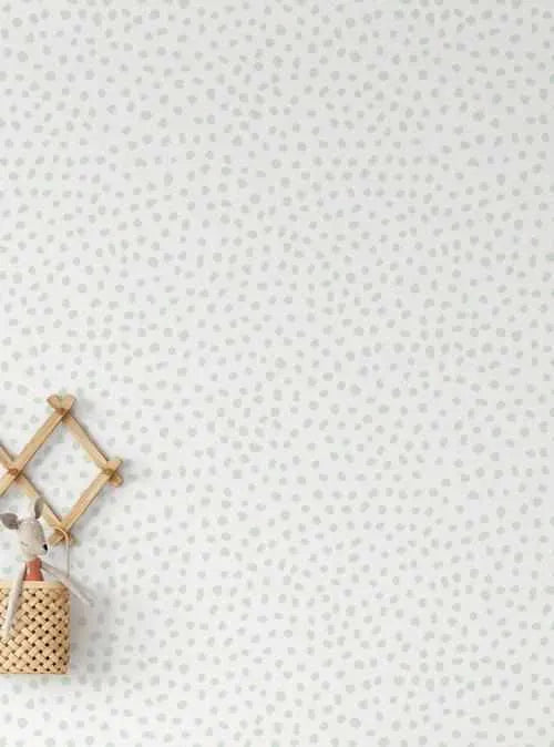 Gigi's Dots Wallpaper in Sage-Wallpaper-Buy Kids Removable Wallpaper Online Our Custom Made Children‚àö¬¢‚Äö√á¬®‚Äö√ë¬¢s Wallpapers Are A Fun Way To Decorate And Enhance Boys Bedroom Decor And Girls Bedrooms They Are An Amazing Addition To Your Kids Bedroom Walls Our Collection of Kids Wallpaper Is Sure To Transform Your Kids Rooms Interior Style From Pink Wallpaper To Dinosaur Wallpaper Even Marble Wallpapers For Teen Boys Shop Peel And Stick Wallpaper Online Today With Olive et Oriel