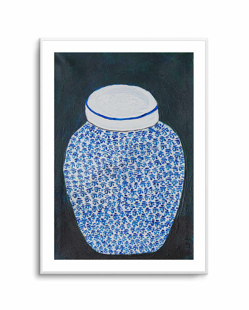 Ginger Jar By Dale Hefer | Art Print from Olive et Oriel where you can shop wallpaper and artworks online