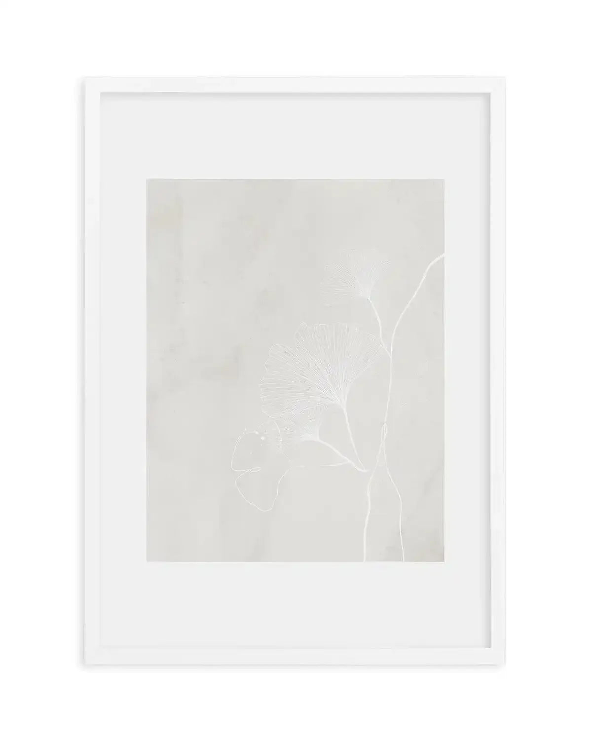 Ginkgo I Art Print-PRINT-Olive et Oriel-Olive et Oriel-A5 | 5.8" x 8.3" | 14.8 x 21cm-White-With White Border-Buy-Australian-Art-Prints-Online-with-Olive-et-Oriel-Your-Artwork-Specialists-Austrailia-Decorate-With-Coastal-Photo-Wall-Art-Prints-From-Our-Beach-House-Artwork-Collection-Fine-Poster-and-Framed-Artwork