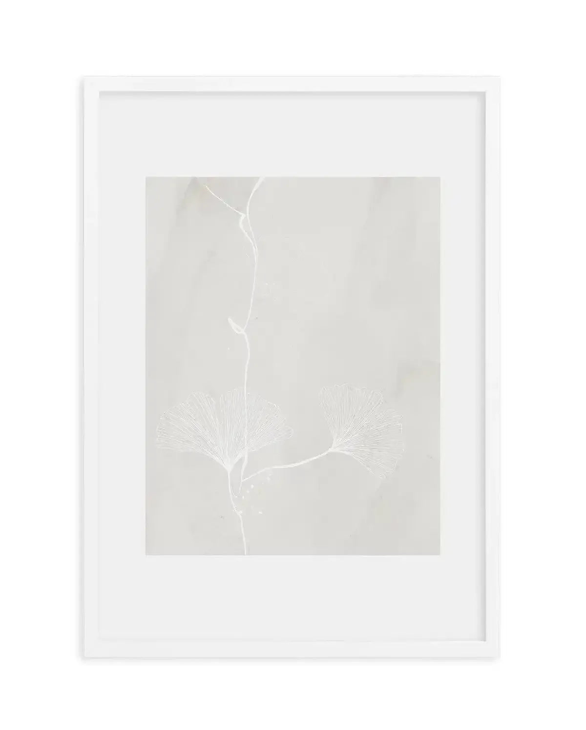 Ginkgo II Art Print-PRINT-Olive et Oriel-Olive et Oriel-A5 | 5.8" x 8.3" | 14.8 x 21cm-White-With White Border-Buy-Australian-Art-Prints-Online-with-Olive-et-Oriel-Your-Artwork-Specialists-Austrailia-Decorate-With-Coastal-Photo-Wall-Art-Prints-From-Our-Beach-House-Artwork-Collection-Fine-Poster-and-Framed-Artwork
