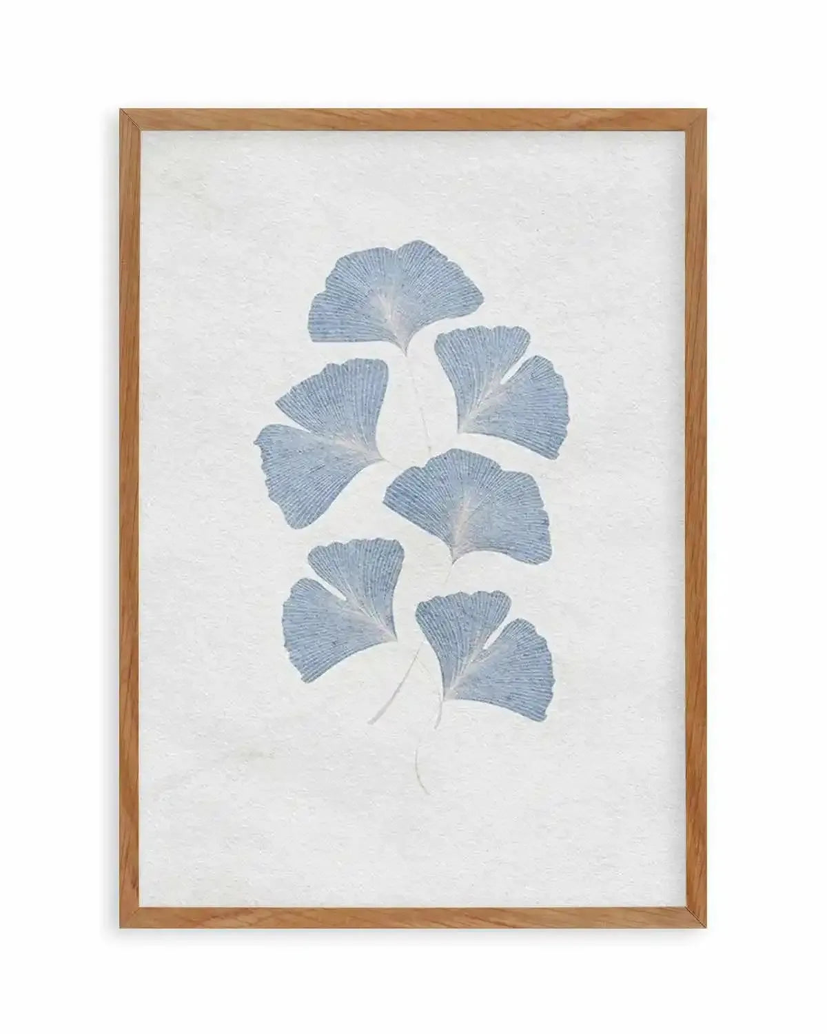 Ginkgo in Blue Art Print from Olive et Oriel where you can shop wallpaper and artworks online