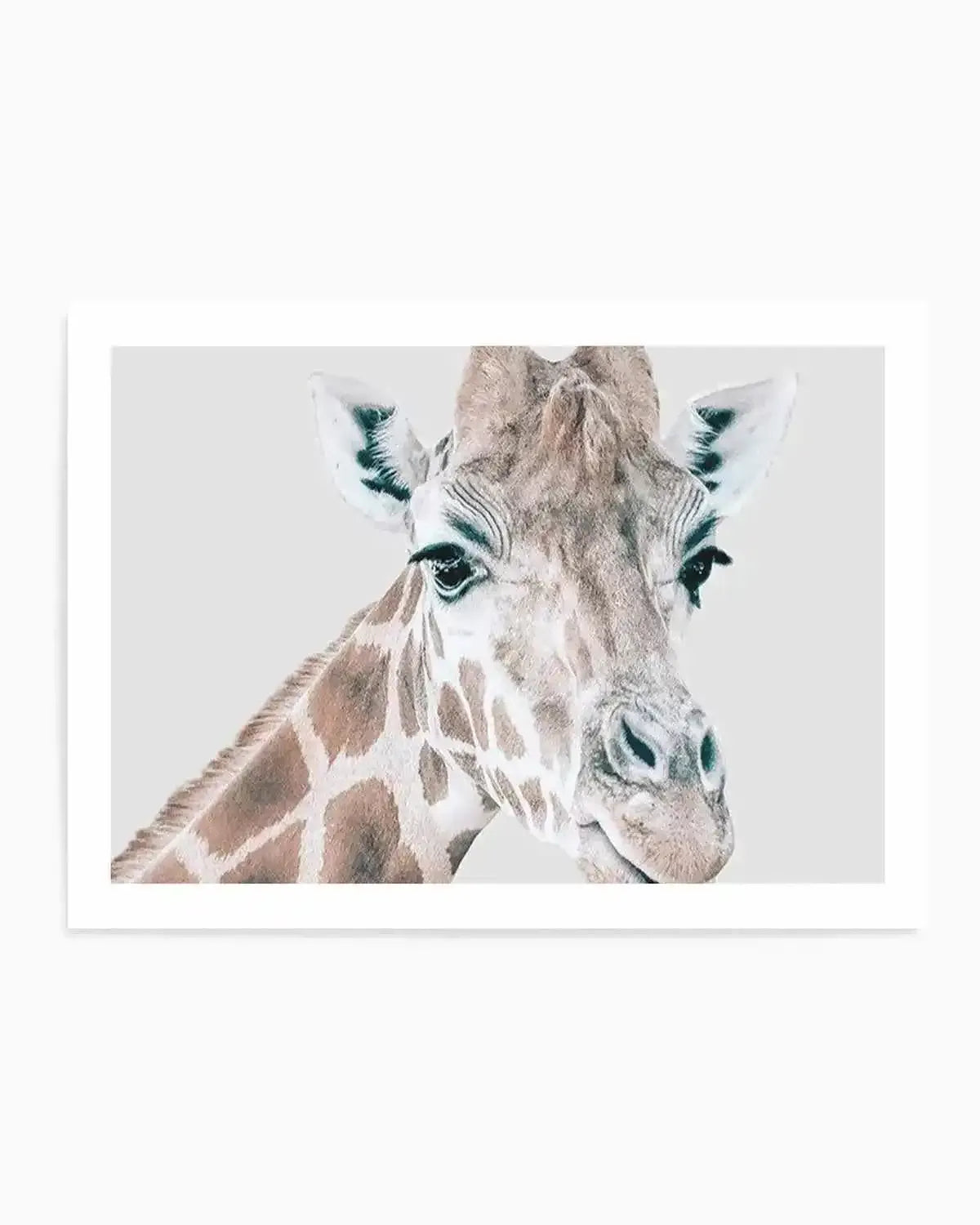Giraffe | LS Art Print from Olive et Oriel where you can shop wallpaper and artworks online