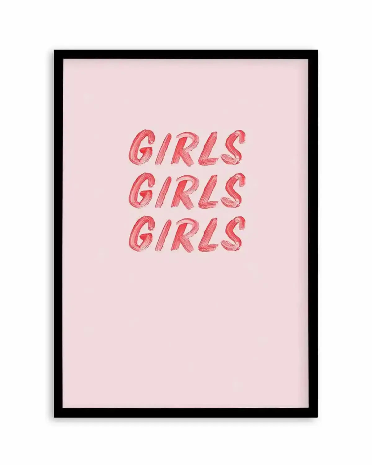 Girls Girls Girls Art Print from Olive et Oriel where you can shop wallpaper and artworks online