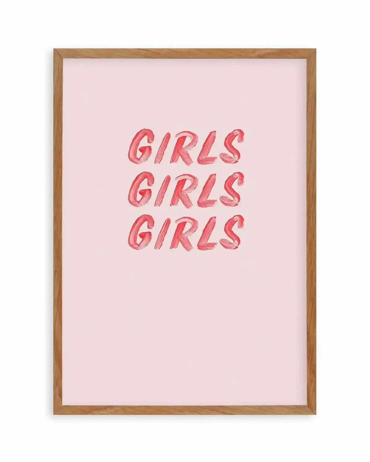 Girls Girls Girls Art Print from Olive et Oriel where you can shop wallpaper and artworks online