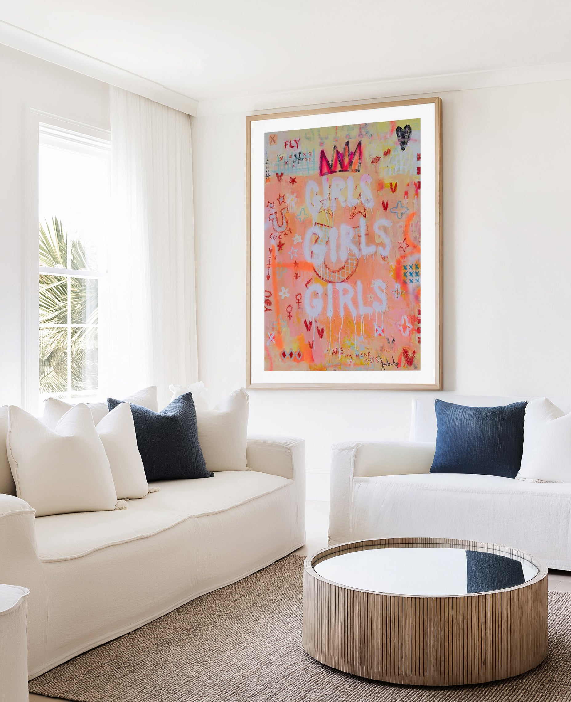 Girls Girls Girls by Jackie Green | Art Print