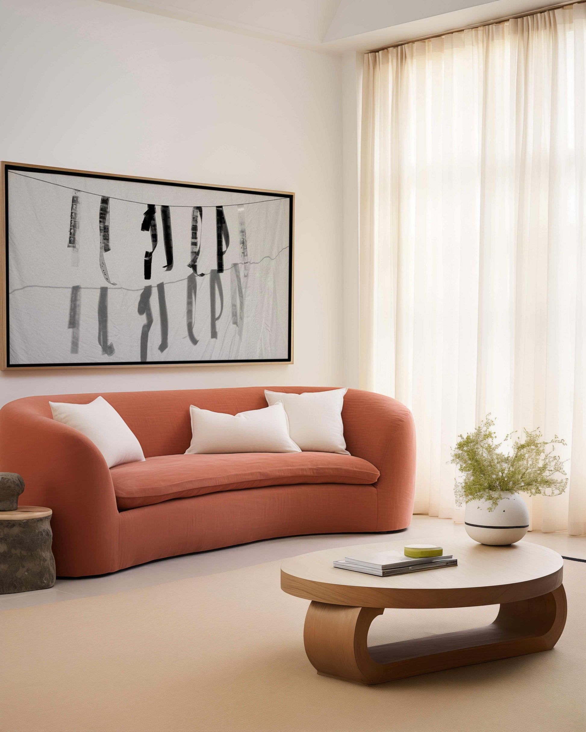 Girls on Film by Mario Stefanelli | Panoramic Canvas Art Print from Olive et Oriel where you can shop wallpaper and artworks online