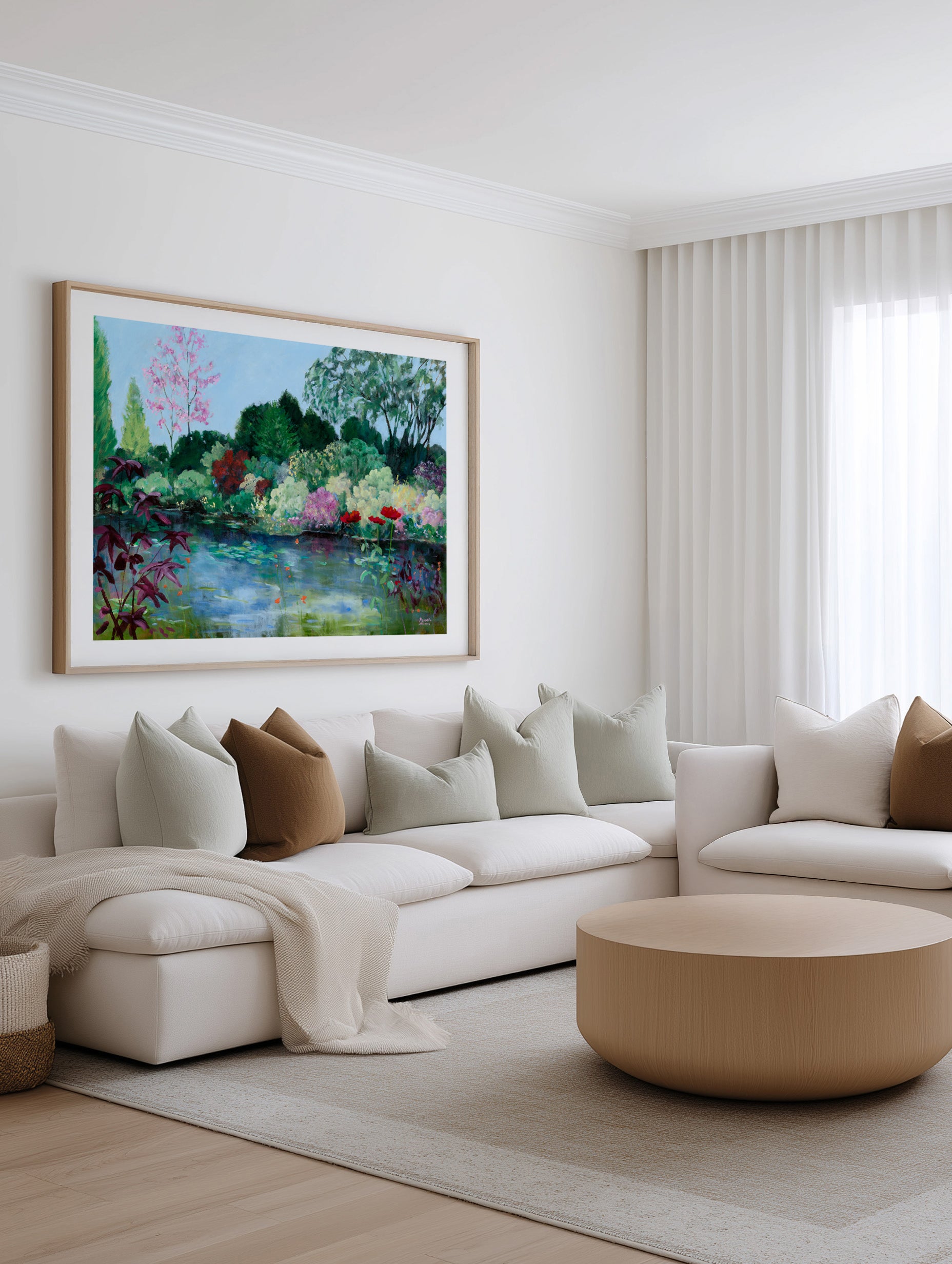 Giverny Water Lily Pond by Meredith Howse | Art Print