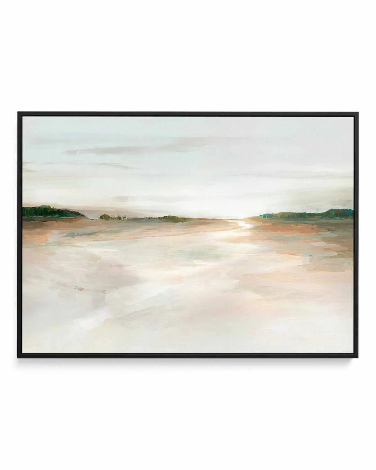 Glacier Dreaming | Framed Canvas Art Print from Olive et Oriel where you can shop wallpaper and artworks online