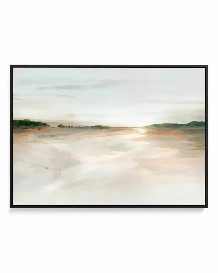 Glacier Dreaming | Framed Canvas Art Print from Olive et Oriel where you can shop wallpaper and artworks online