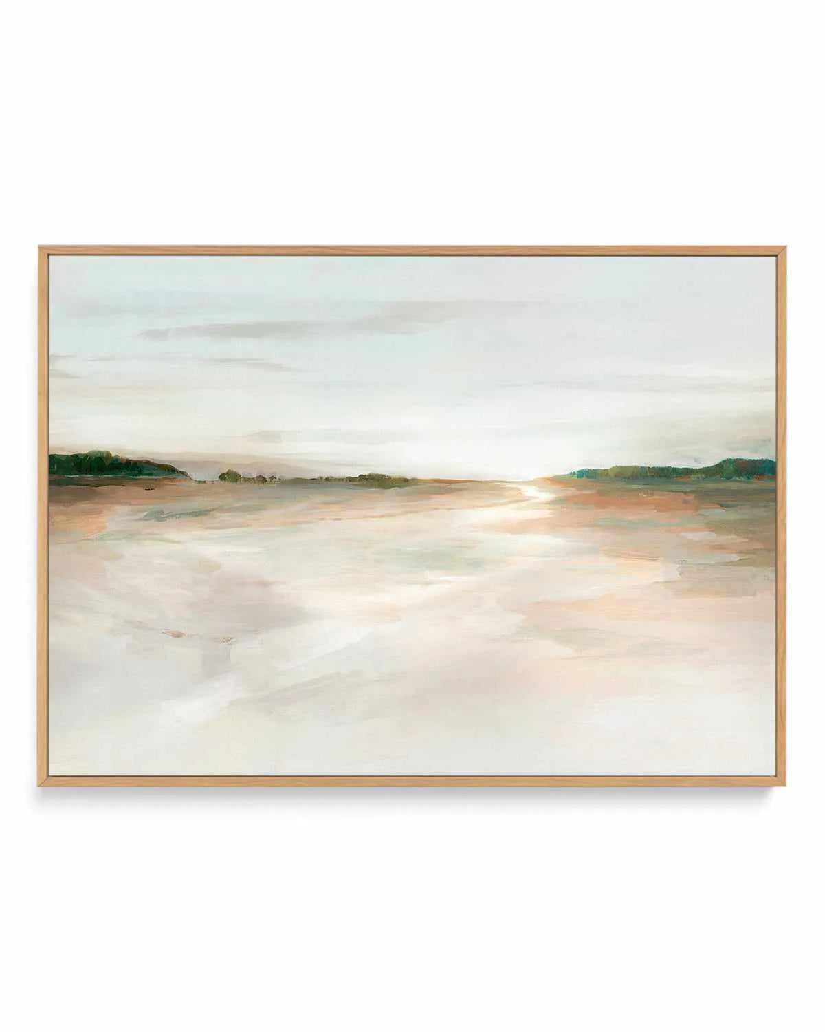 Glacier Dreaming | Framed Canvas Art Print from Olive et Oriel where you can shop wallpaper and artworks online