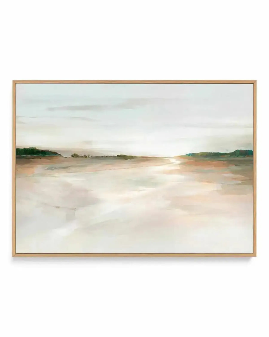 Glacier Dreaming | Framed Canvas Art Print from Olive et Oriel where you can shop wallpaper and artworks online