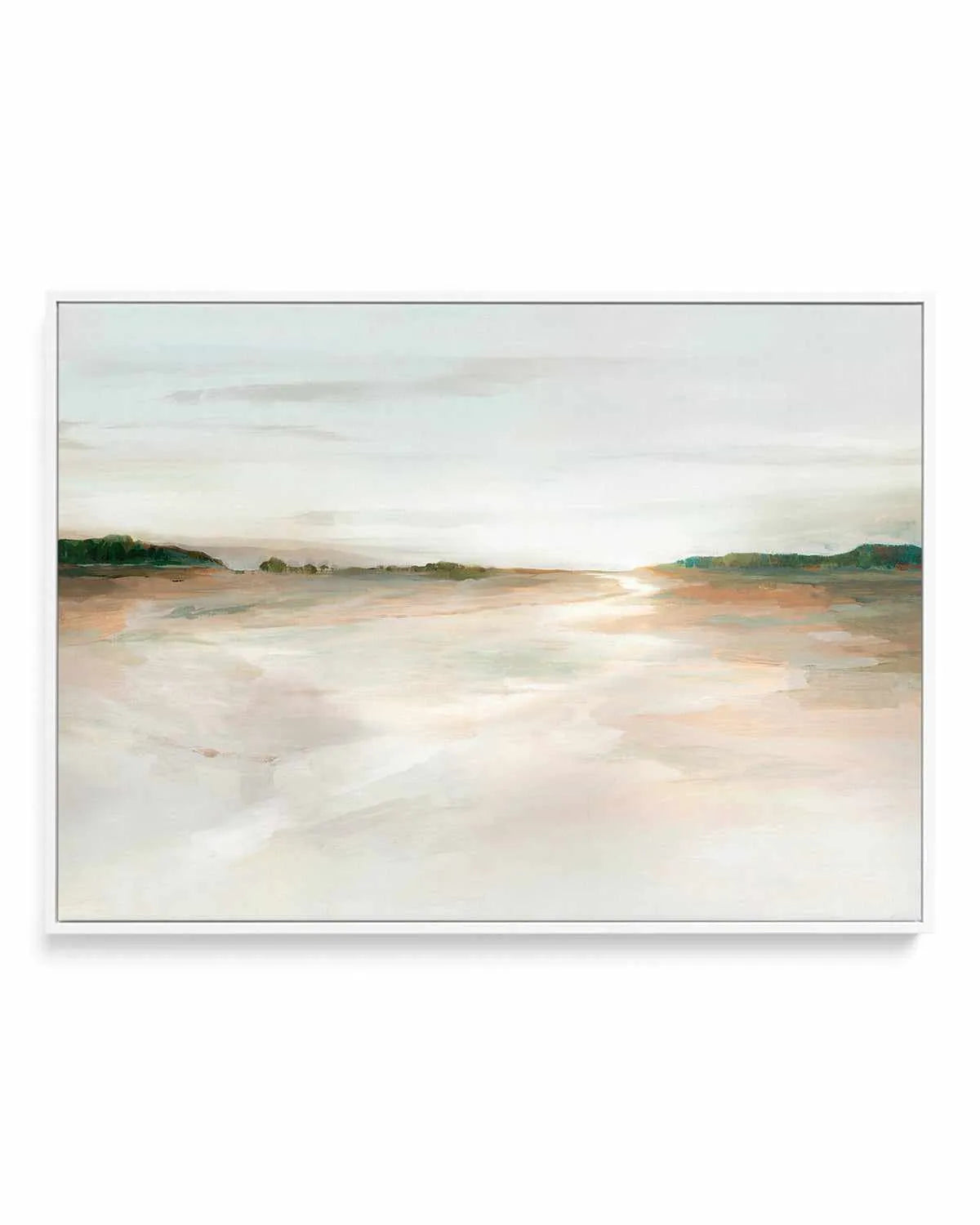 Glacier Dreaming | Framed Canvas Art Print from Olive et Oriel where you can shop wallpaper and artworks online