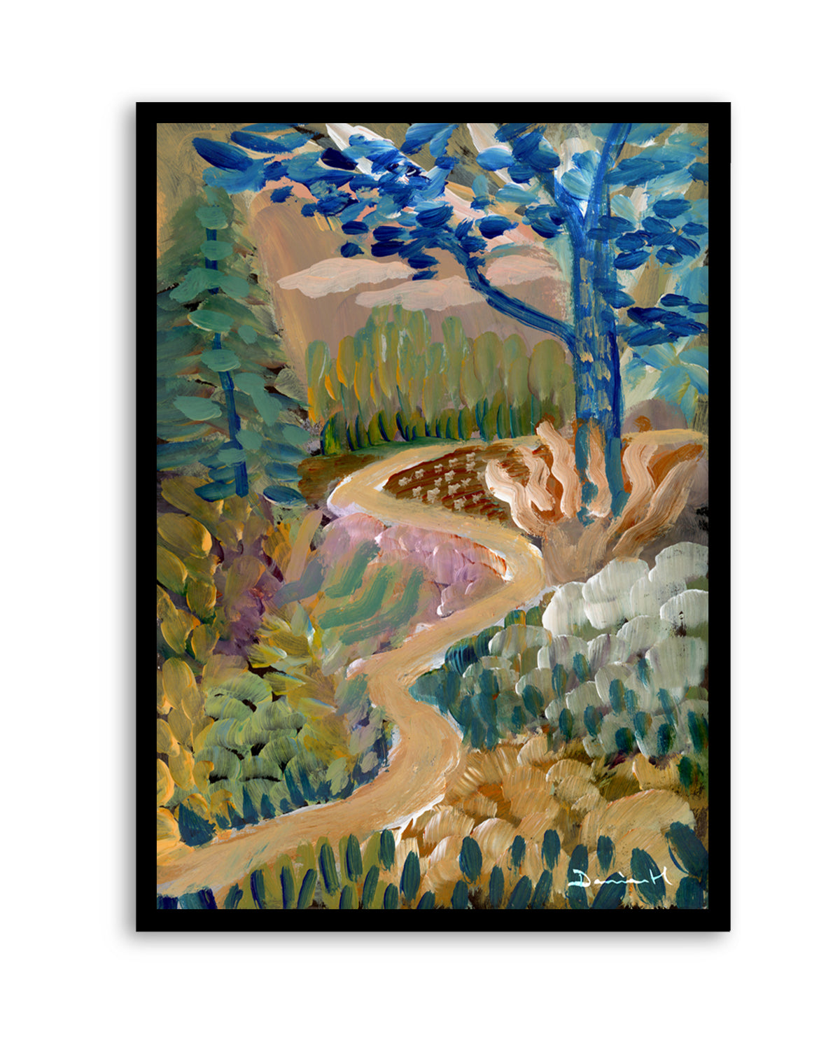 Glade Path by Dan Hobday | Art Print