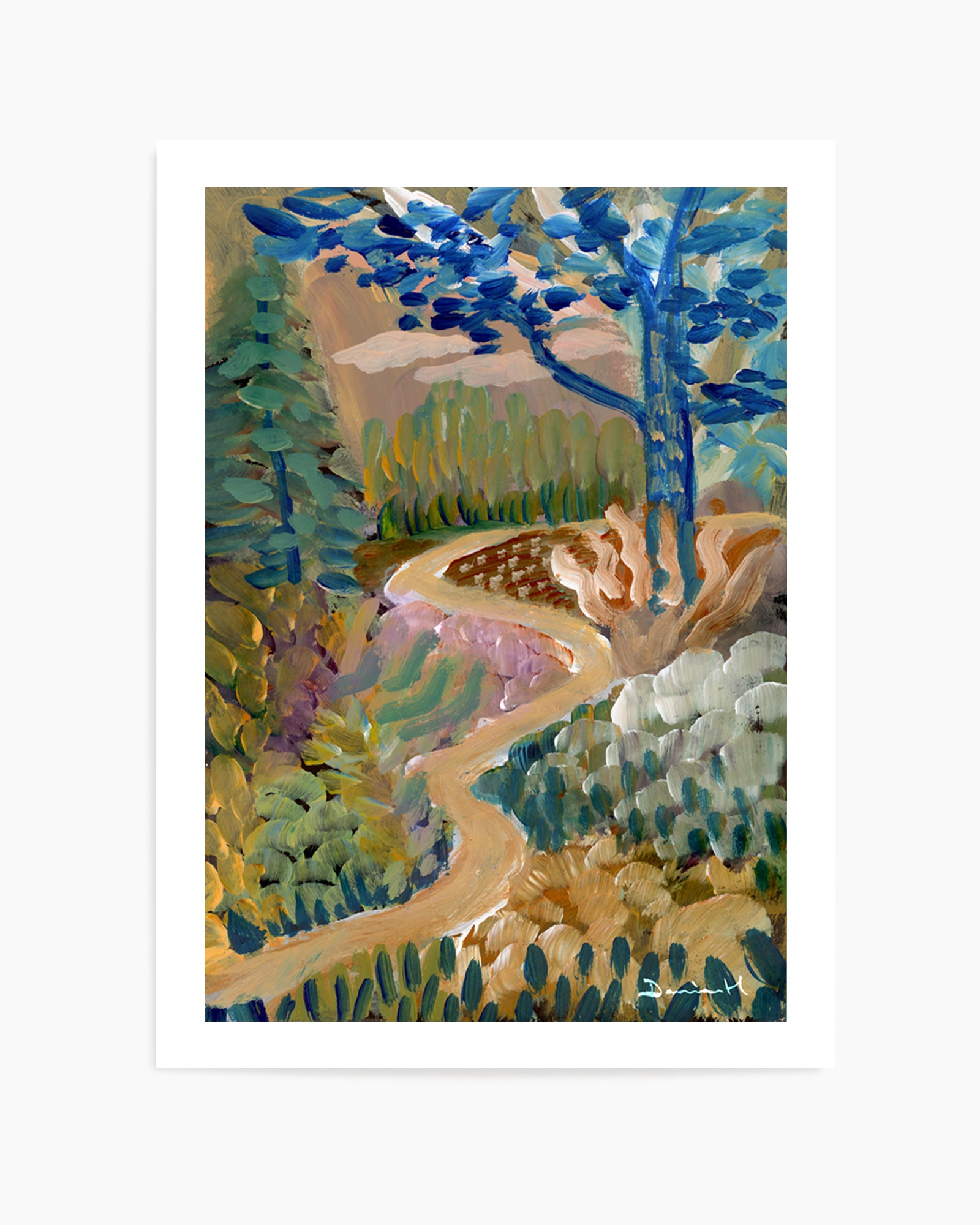 Glade Path by Dan Hobday | Art Print