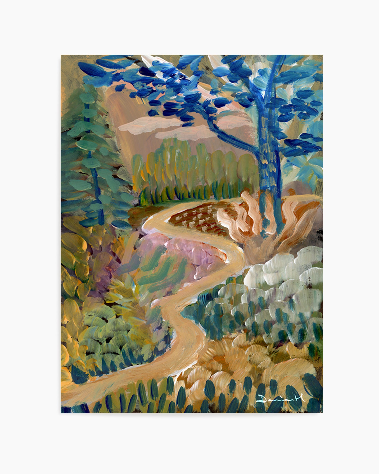 Glade Path by Dan Hobday | Art Print