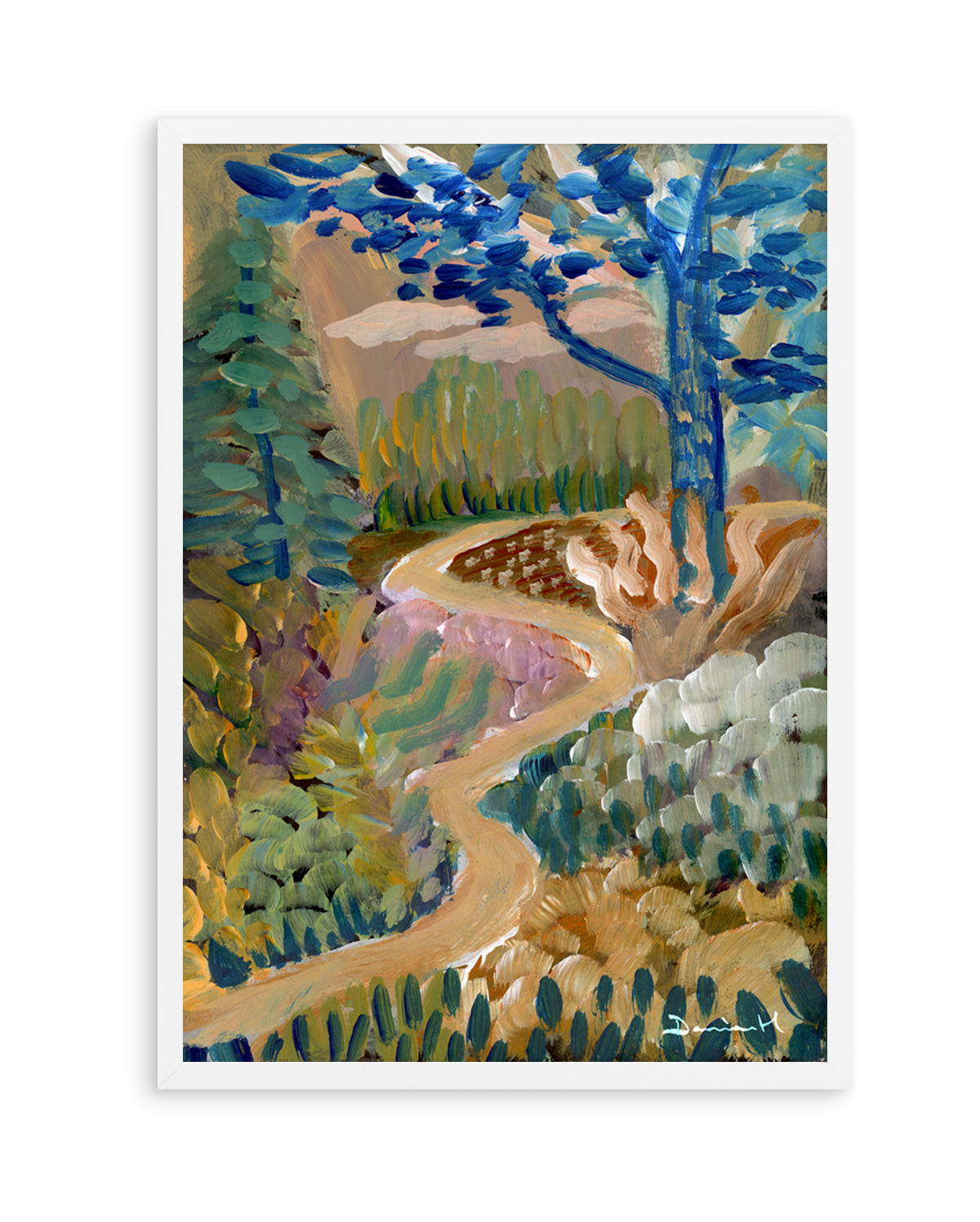 Glade Path by Dan Hobday | Art Print