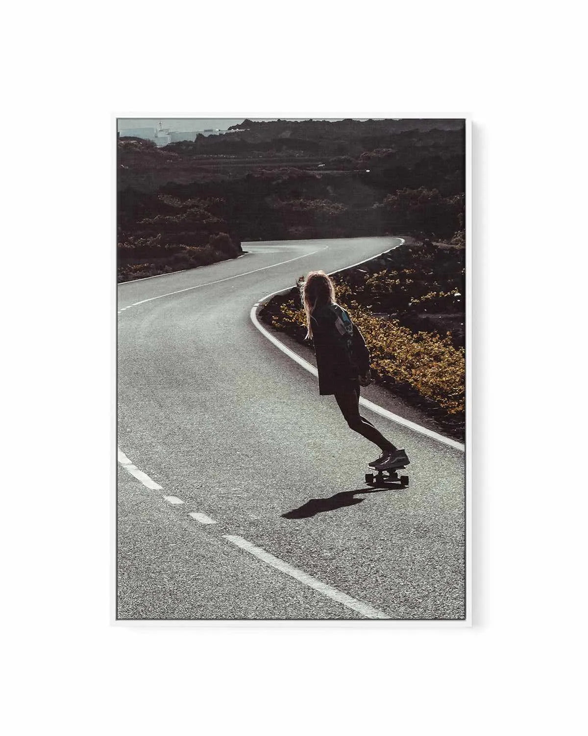 Gliding by Marina Brisset | Framed Canvas Art Print from Olive et Oriel where you can shop wallpaper and artworks online