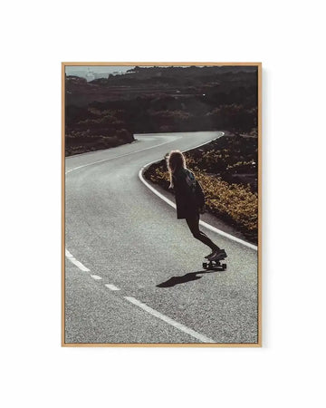 Gliding by Marina Brisset | Framed Canvas Art Print from Olive et Oriel where you can shop wallpaper and artworks online