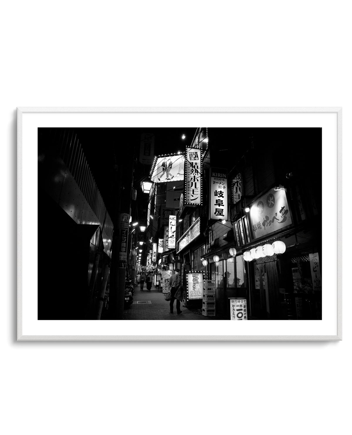 Glowing Tokyo Alley by Tsunoda Takeshi | Art Print
